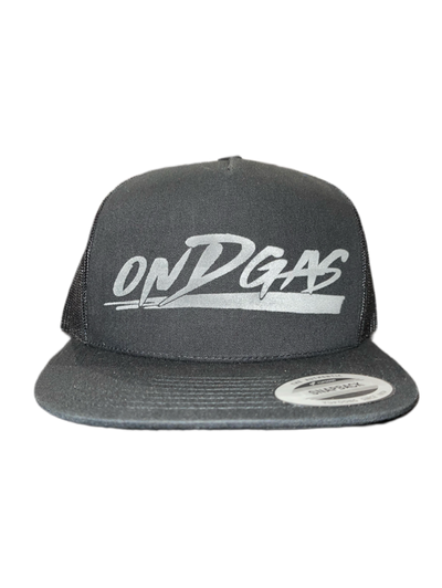 Black Hat with Grey ONDGAS logo (trucker hat)