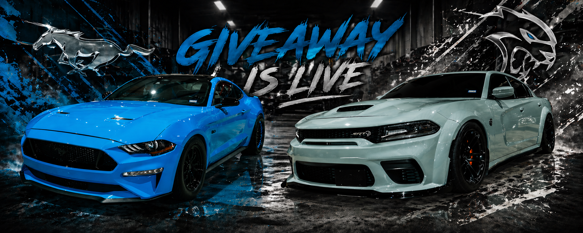 TT Mustang or Hellcat Giveaway