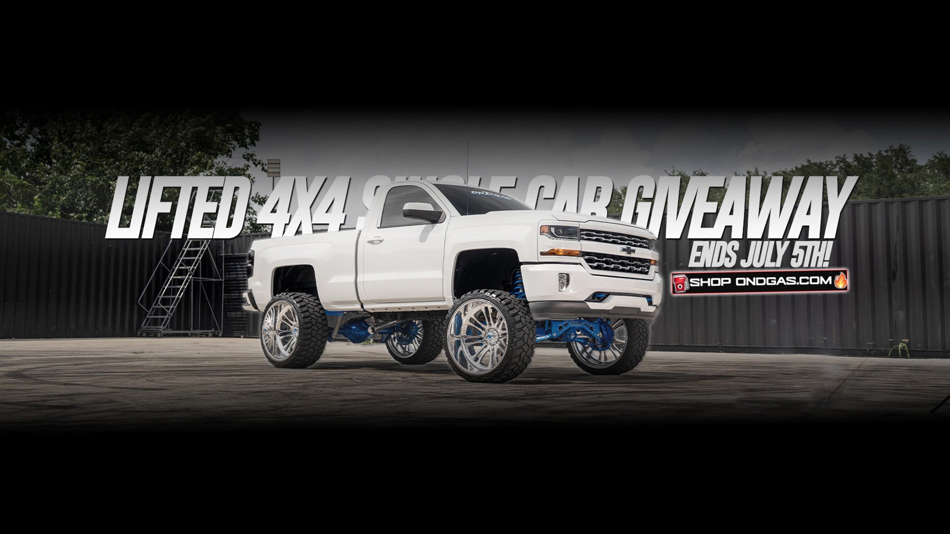 Lifted 4x4 Single Cab Giveaway