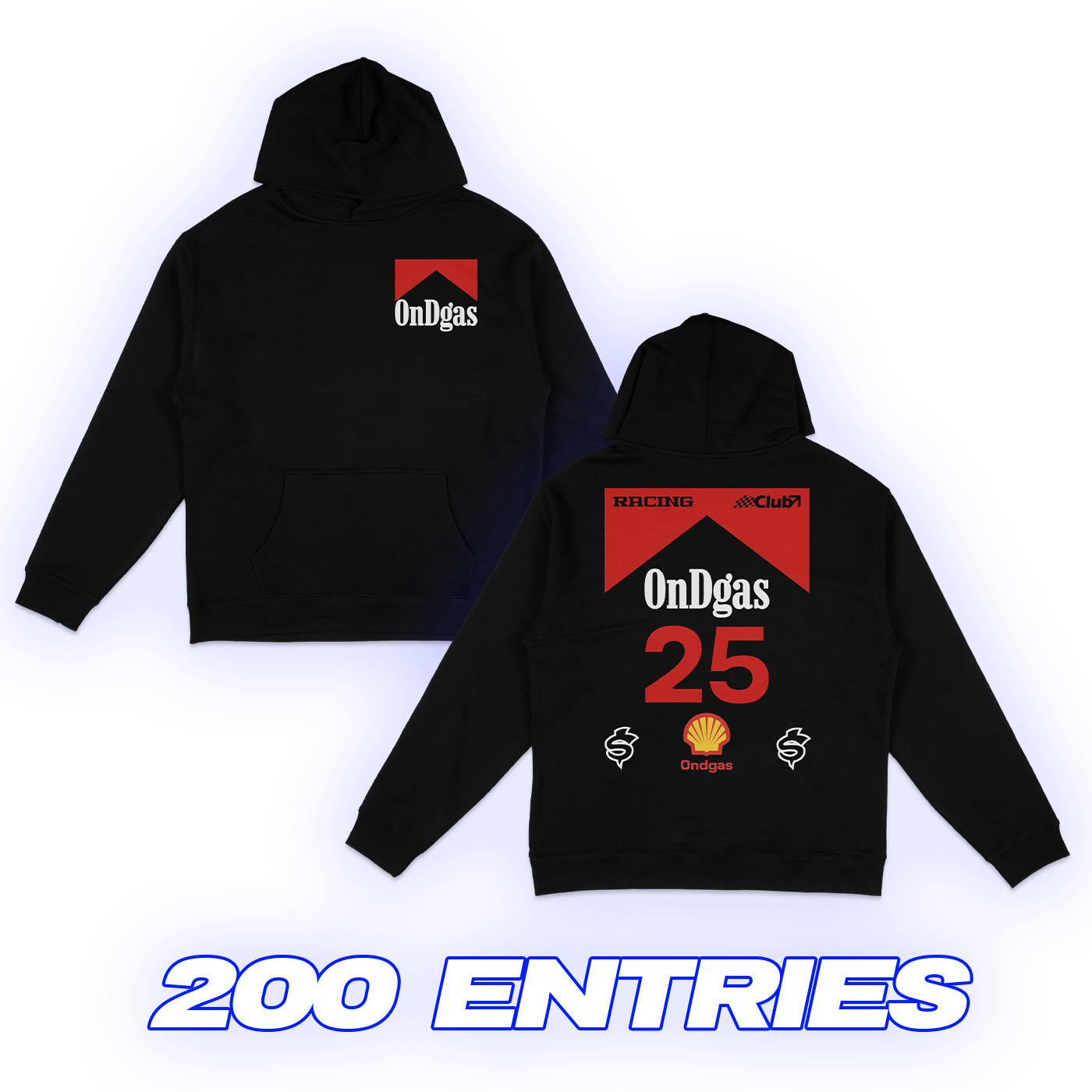 200 Entries: ONDGAS Formula Hoodie