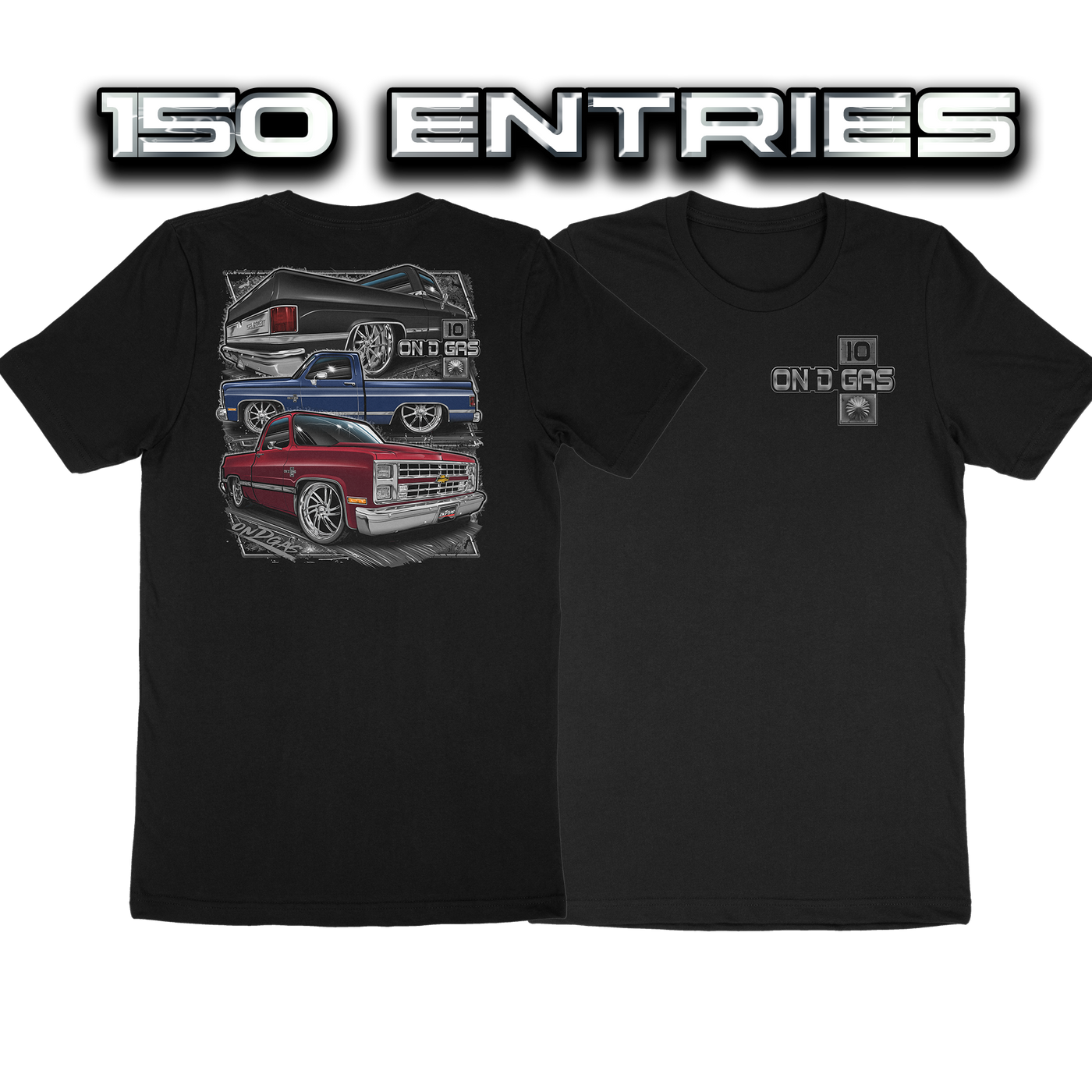 150 Entries: Official C10s GIVEAWAY Shirt