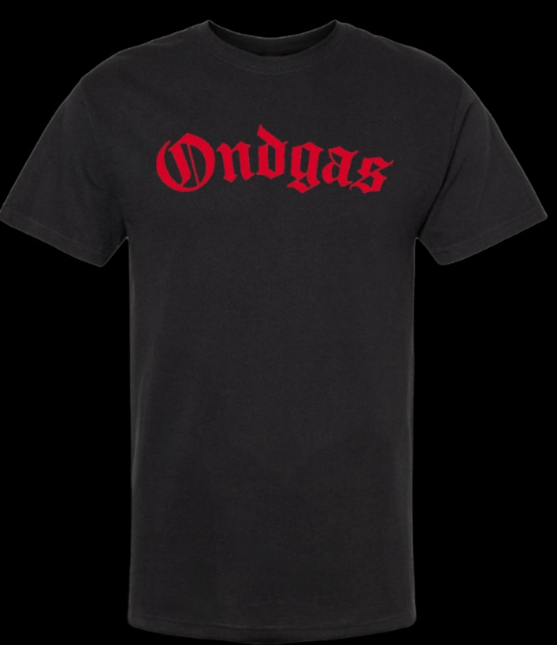 Ondgas - ondgasrace shirt (Black/RED)