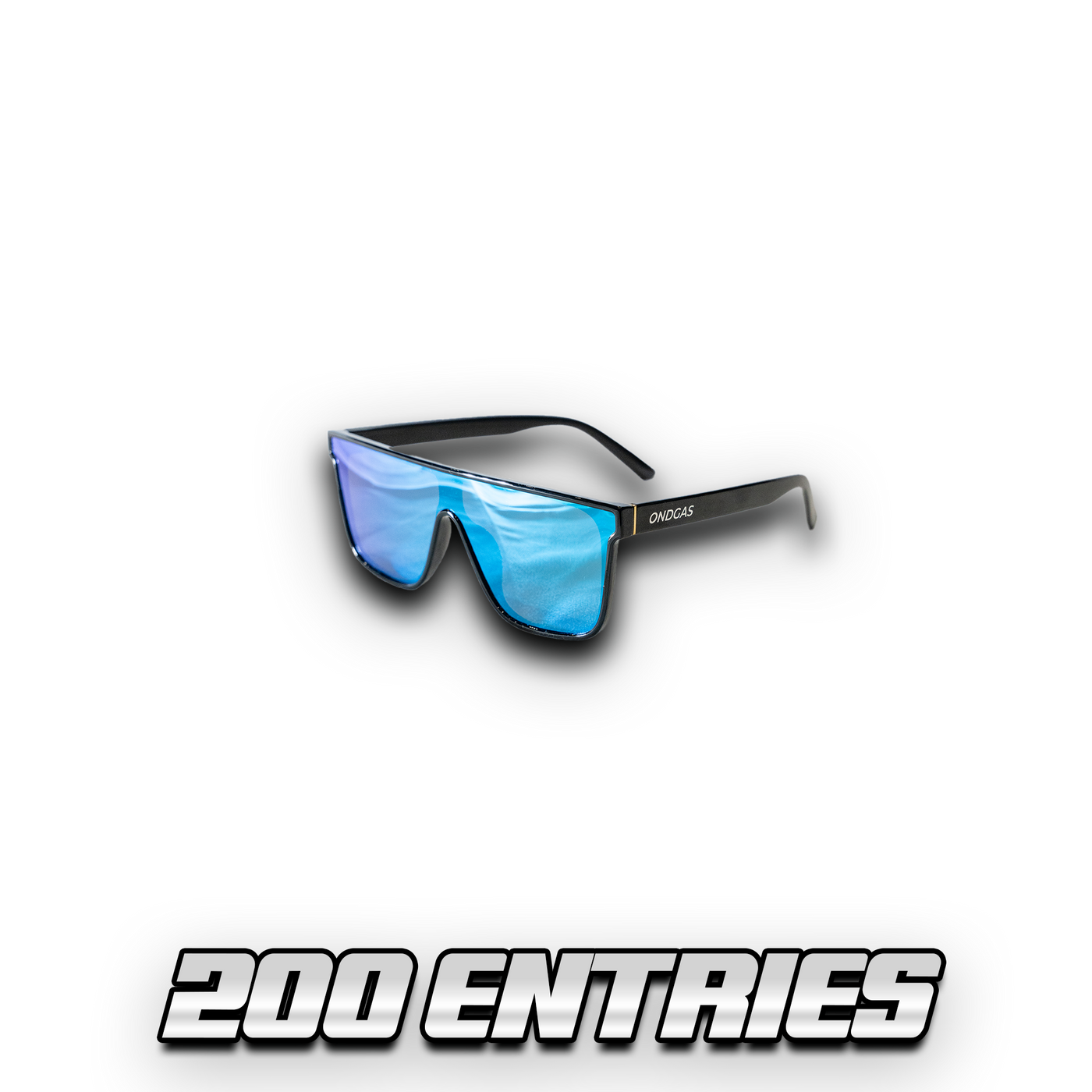 200 Entries: ONDGAS BLUE Sunglasses
