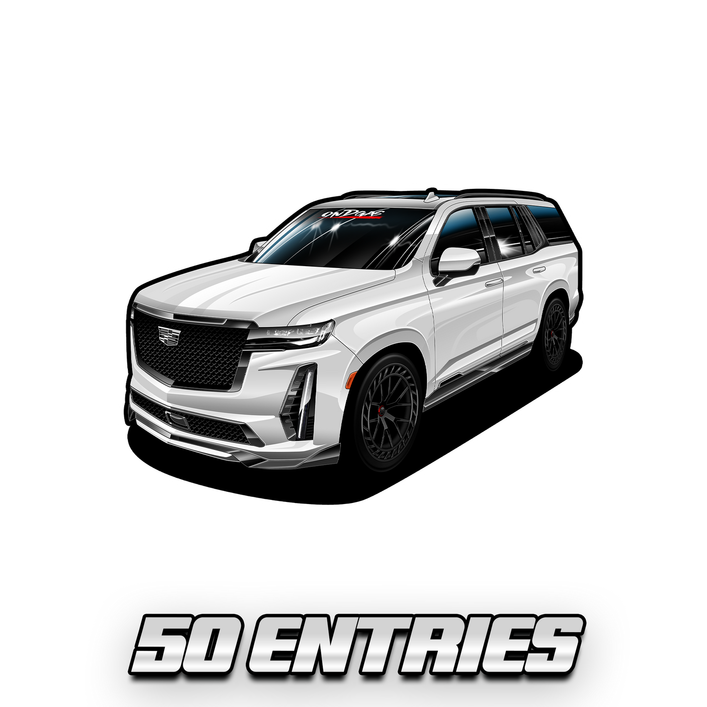 50 Entries: Escalade-V Sticker