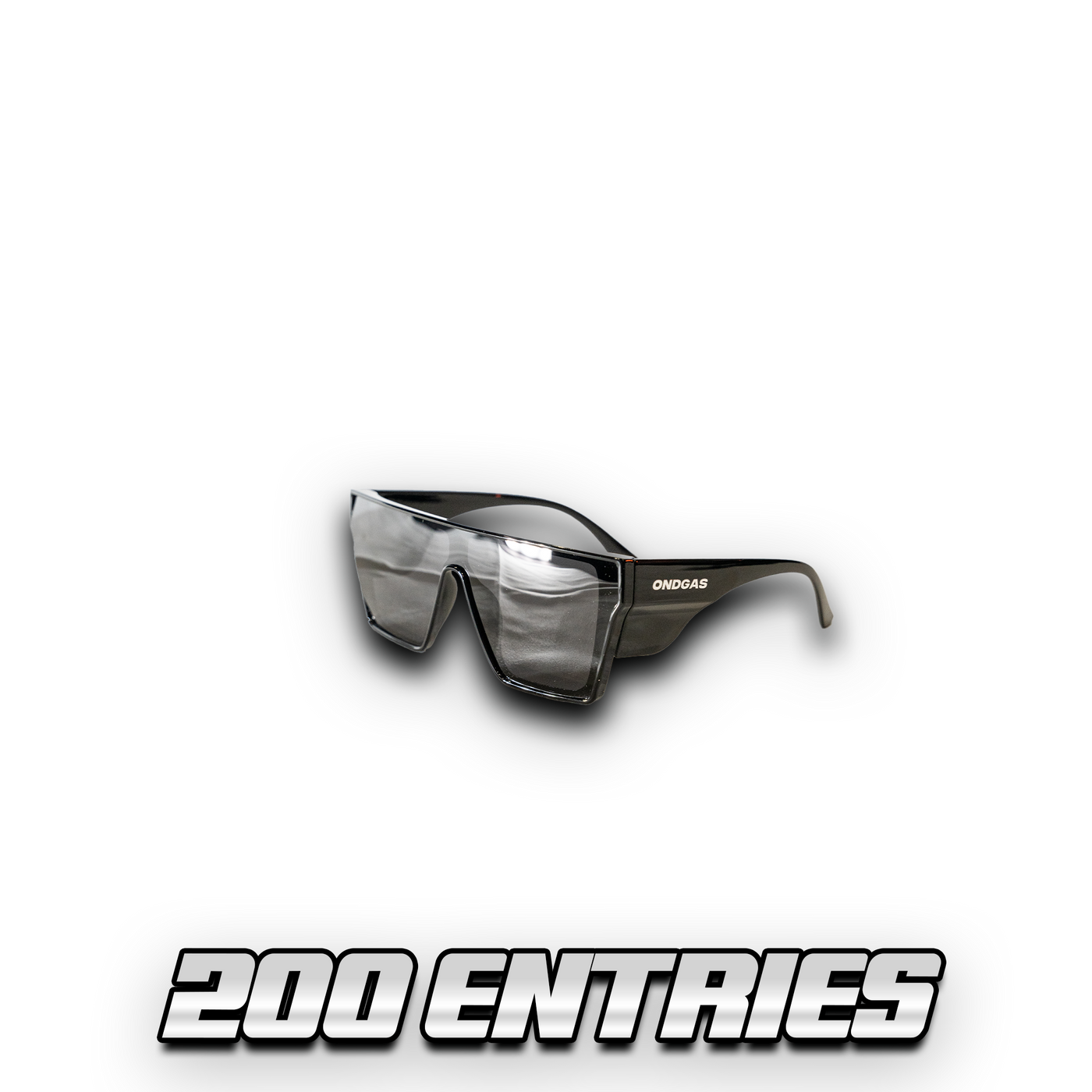 200 Entries: ONDGAS 87" Sunglasses
