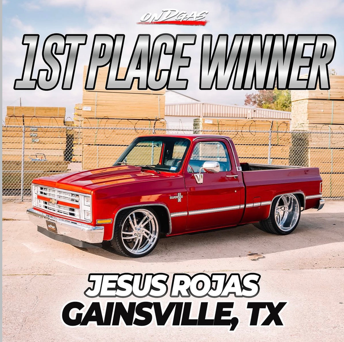 Red C10 Giveaway Winner!