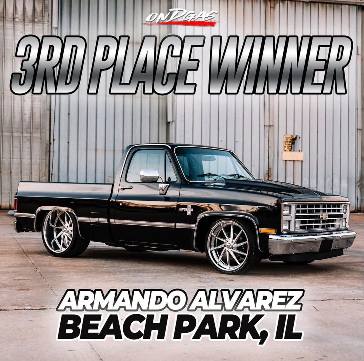 Black C10 Giveaway Winner!