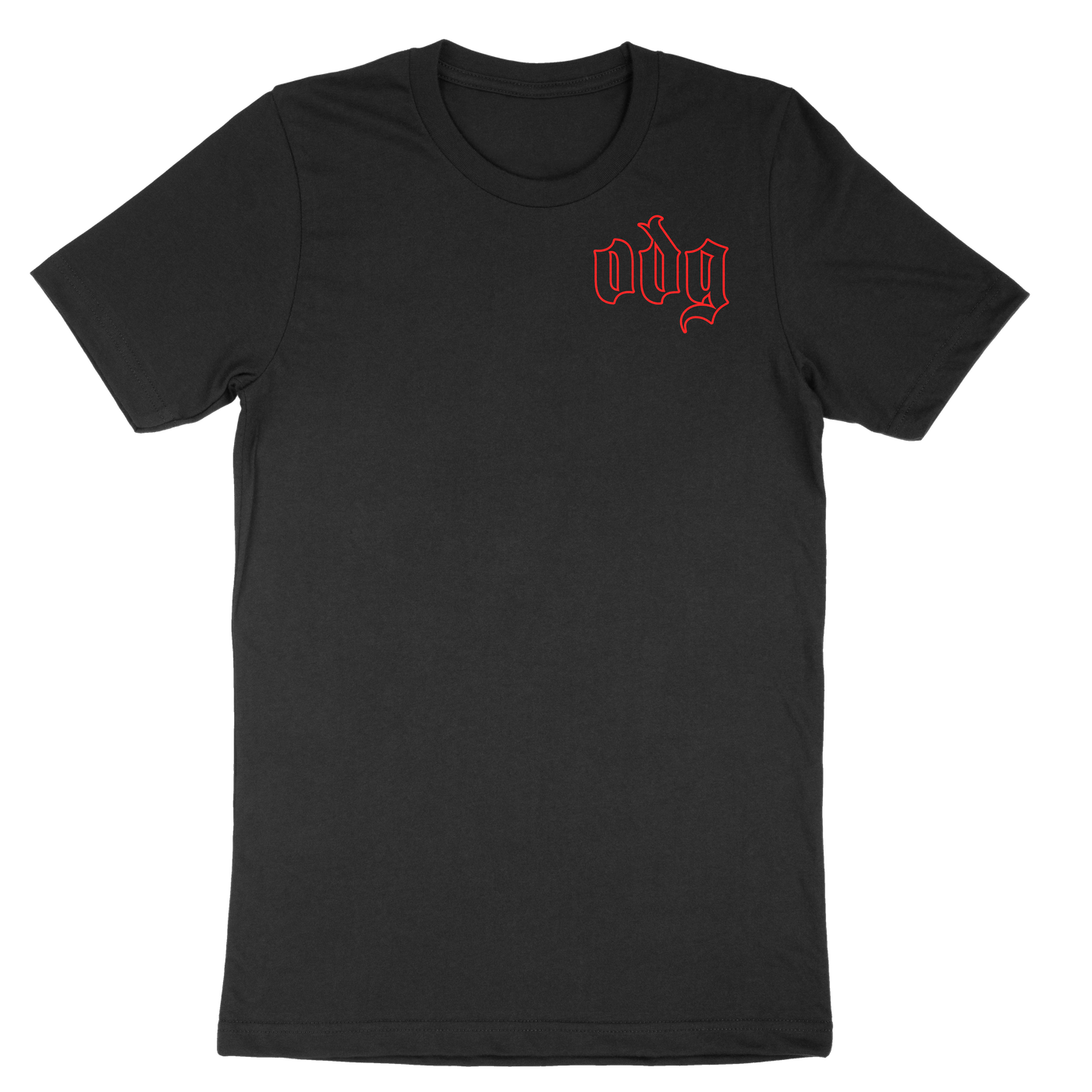 ONDGAS drip shirt (Black/Red)