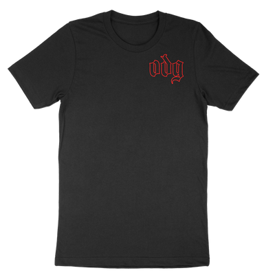 ONDGAS drip shirt (Black/Red)