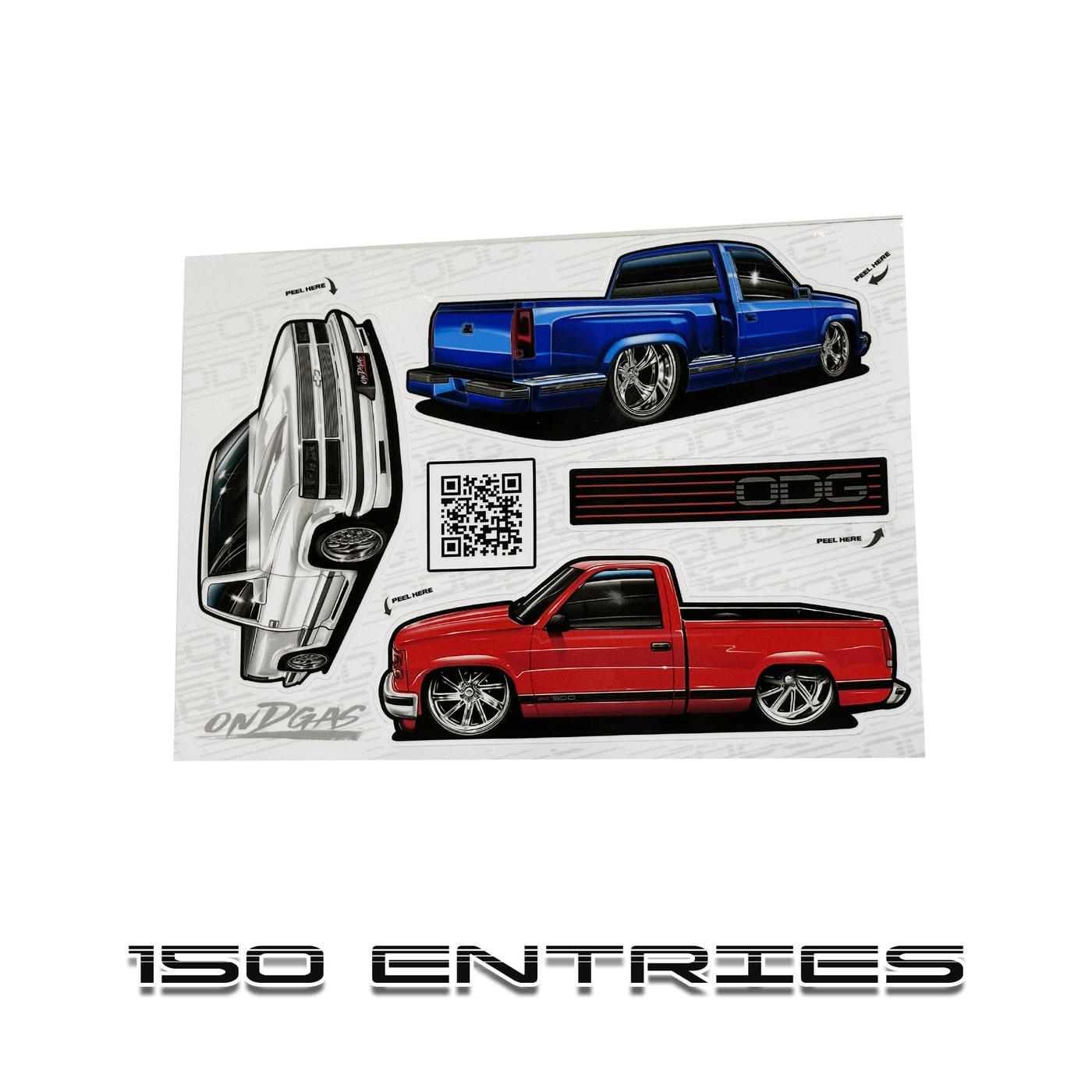 150 Entries: OBS Sticker Pack