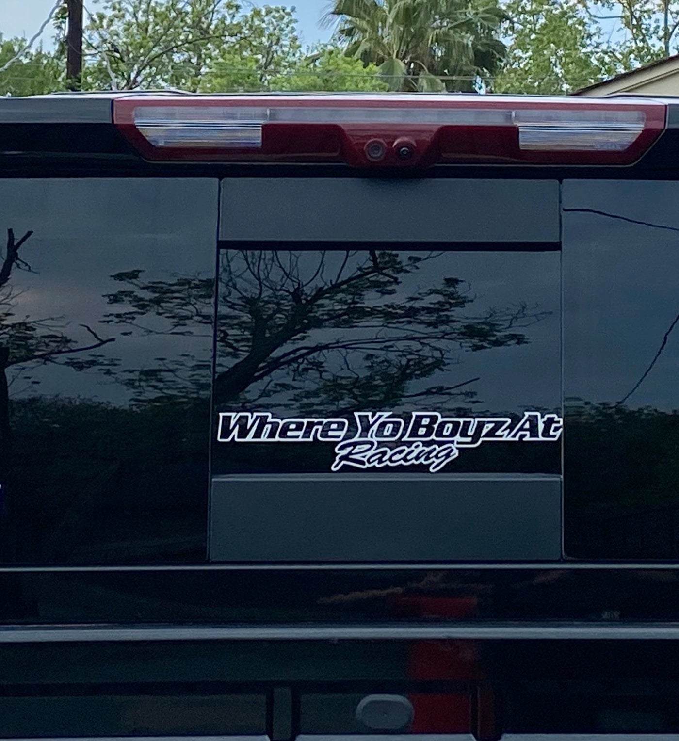 Where Yo Boyz At Racing decal