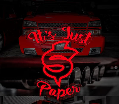 It’s Just Paper decal
